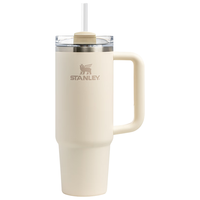 STANLEY Quencher 巨无霸吸管杯办公车载不锈钢保温杯887毫升-米白色 慕斯奶白 887ml 【热销TOP3】