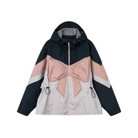 移动端：乌丫 UOOYAA 可脱卸内胆蝴蝶结缎面提花机能羽绒外套