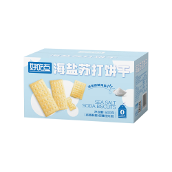 好吃点 独立包装 苏打饼干  海盐苏打饼600g 普通盒装 600g