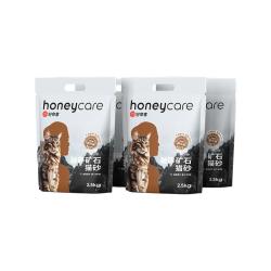 Honeycare 活性炭矿石猫砂4包