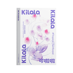 可啦啦 透明近视隐形眼镜仲夏夜恋三明治透氧水凝胶日抛30片  450度