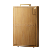 双枪（Suncha）菜板 晶化整竹抗菌防霉家用加厚食品级砧板实木切菜案板45*30*3cm