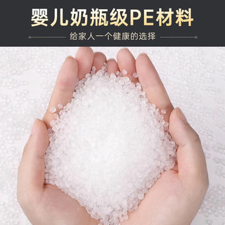 庄子然彩色分层菜板圆形商用切菜板食品级家用抗菌防霉砧板实心加厚案板 纯白色【加厚PE分层/耐砍耐剁】 直径48*高10cm（可分4-5层）