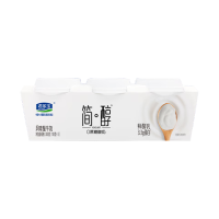 君乐宝 简醇 原味鲜酪乳100g*3杯+4件赠青柠鲜酪乳100g*3杯 (plus会员免运费)