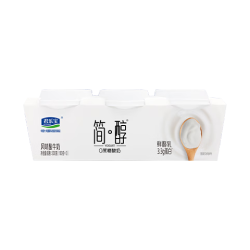 君乐宝 简醇 原味鲜酪乳 100g*3杯
