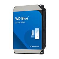 Western Digital西部数据 4t机械硬盘4tb WD40EZAX台式机电脑蓝盘SATA接口3.5英寸