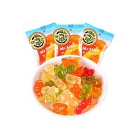 徐福记喜糖黑糖话梅糖酥心糖橡皮糖棉花糖结婚喜宴糖果批硬糖儿童糖果 【橡皮糖】小熊形500g