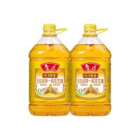 鲁花 淘淘飘香5S压榨一级花生油4.28L*2桶食用油