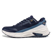 361° 鱼骨鞋  361度男鞋运动休闲鞋2024年秋季复古厚底鞋子耐磨跑步鞋