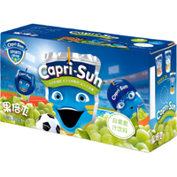 Capri-Sun 果倍爽 饮料整箱儿童果汁白葡萄汁200ml*10袋 迪拜原装进