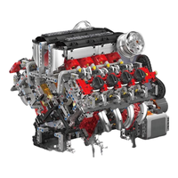 宇星模王 10131 BGT超级跑车W16发动机