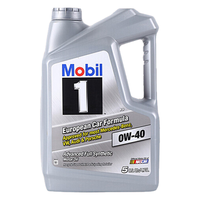 Mobil 美孚 1号系列 0W-40 SN级 全合成机油 4.73L 美版