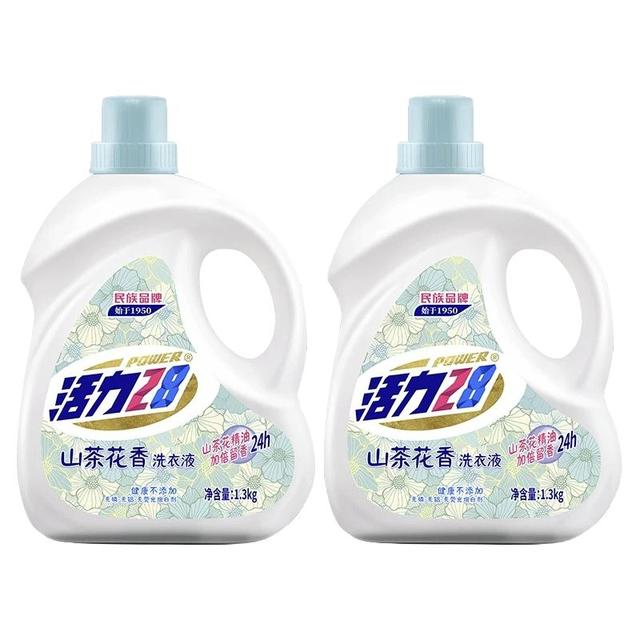 活力28 Power28 山茶花洗衣液 2.6kg*2瓶 山茶花香