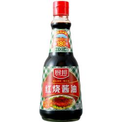 厨邦 红烧酱油 秘制红烧汁排骨调料老抽410ml