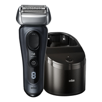 移动端、京东百亿补贴：BRAUN 往复式 男士电动剃须刀 清洁大礼盒