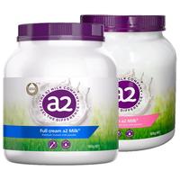 a2奶粉成人澳洲中老年奶粉高钙高蛋白 新鲜效期 【营养均衡】紫吨吨全脂+脱脂奶粉 全脂900g+脱脂900g