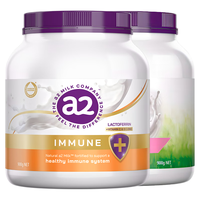 a2奶粉成人澳洲中老年奶粉高钙高蛋白 新鲜效期 【轻盈守护】脱脂+乳铁蛋白 自护力营养奶粉+脱脂900g/罐