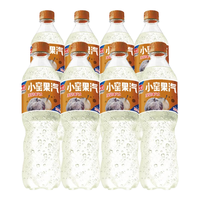 大窑汽水小窑果汽冻梨味青柠嘉宾果味橙味碳酸饮料520ml 冻梨+凤梨+青柠+荔想520ml各2瓶