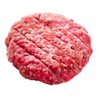 鲜京采 美国安格斯谷饲汉堡牛肉饼2.4斤/8片 汉堡饼 牛肉馅