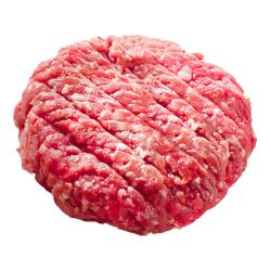鲜京采 美国安格斯谷饲汉堡牛肉饼2.4斤/8片 汉堡饼 牛肉馅