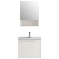 九牧(JOMOO)浴室柜卫生间小牧卫浴洗手脸盆柜组合陶瓷一体洗漱台 高端浴室柜 【60cm】