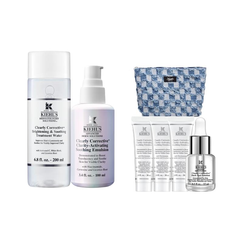  Kiehl's/科颜氏 烟酰胺美白 美白精华乳液套装