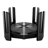 Ruijie 锐捷 天蝎X60new 双频6000M 家用千兆Mesh无线路由器 Wi-Fi 6 黑色 单个装