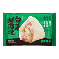 袁记味享 玉米鲜肉饺330g*1