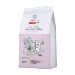 洁客 膨润土豆腐砂混合猫砂除臭 &低尘懒人猫砂2.5kg
