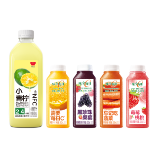 味全 每日C农榨复合果蔬汁饮料 300ml*1瓶