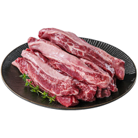沃典澳洲安格斯谷饲原切去骨牛肋条 净重1斤/1袋 生鲜牛肉 源头直发