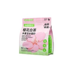 憨仕 木薯豆腐混合猫砂 樱花白茶味 2.2kg