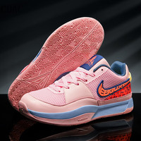 CDAC莫兰特一代篮球鞋男女低帮杜兰特KD15儿童防滑运动鞋摩擦有声 莫兰特代 粉蓝 摩擦有声音 41 店