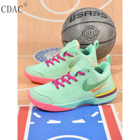 CDAC莫兰特一代篮球鞋男女低帮杜兰特KD15儿童防滑运动鞋摩擦有声 XXX 青绿 摩擦有声音 36 店