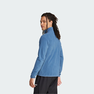 冒险衣橱系列户外立领抓绒衣外套男冬季adidas阿迪达斯TERREX 奇迹青灰 2XL