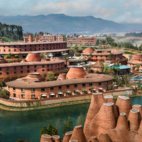 弥勒东风韵美憬阁精选酒店2晚连住+东风韵景区门票+旅拍+迷你吧