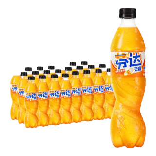 可口可乐 芬达无糖 500ml*24瓶