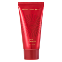 伊思（It’s skin）2X晶钻红参蜗牛洗面奶 温和清洁收缩毛孔不紧绷洁面乳50ml旅行装