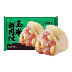 袁记味享 速食 玉米鲜肉饺  玉米鲜肉饺330g