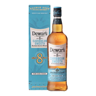 Dewar's 帝王 8年 加勒比醇顺朗姆桶 苏格兰调和威士忌 40%vol 700ml