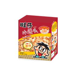 旺旺 旺仔小馒头 儿童饼干 宝宝零食 饼干糕点 特浓牛奶味 218g