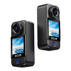 SJCAM C300 360度全景防抖运动相机 黑色 版