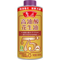 鲁花 食用油 高油酸花生油380ml （铁罐）油酸含量大于75%