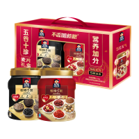 桂格 五谷十珍礼盒5红5黑麦片礼盒1720g