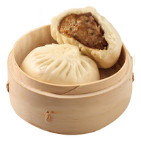老盛兴上海老字号 早餐面点汤包馒头 烧麦 大肉包 速冻半成品 大肉包320g(4只)