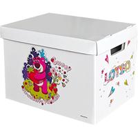 Disney迪士尼搬家纸箱盒收纳箱男生包装盒子 草莓熊1只装