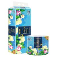 Breeze 清风 花萃臻品系列 有芯卷纸 4层*140g*12卷