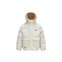 森马 Semir【肌理感灯芯绒】冬季复古学院风绣花短外套宽松百搭连帽羽绒服男