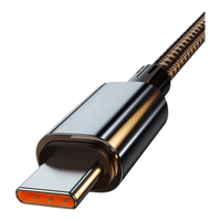 TAFIQ 塔菲克 type-c数据线100W双C充电线 1.0米typec锌合金一条装