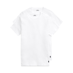 RALPH LAUREN 男装T恤短袖内搭2件装 714835960 002白色